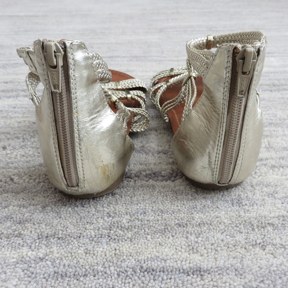 Aldo | Gold Gladiator Sandal - Picture 4 of 6
